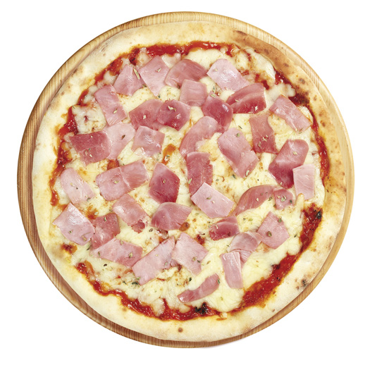 Pizza Jamón y queso premium 28 cm